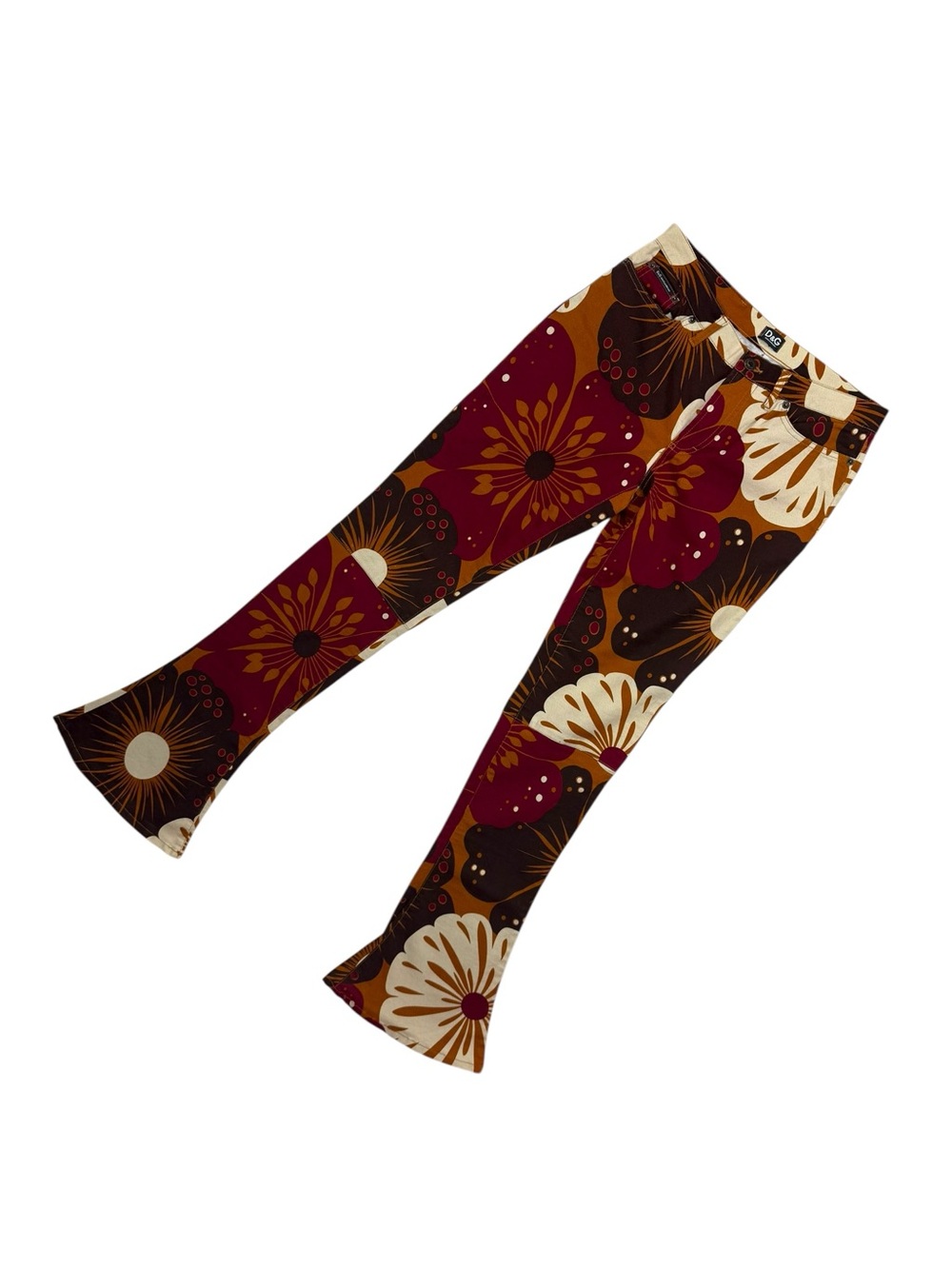 Dolce & Gabbana Floral Flare Pants
